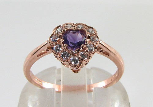 Bague rose 9 carats - en,