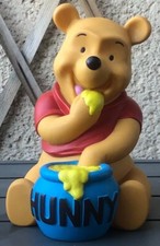 Tirelire Winnie l'Ourson Hunny Bullyland, Walt Disney, Dessin Animé, Figurine