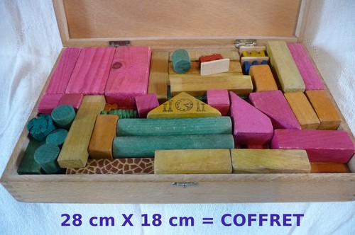 Jeu constructions en bois - ,