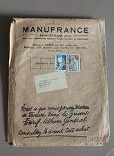 Ancienne enveloppe de catalogue MANUFRANCE, Saint-Étienne—