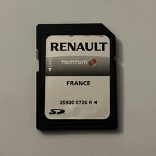 carte sd gps tomtom renault 25920 0726 R