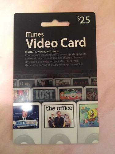 Itunes video card spongebob - itunes,