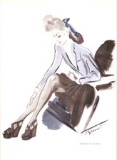 PUBLICITE PAPIER DESSIN DE