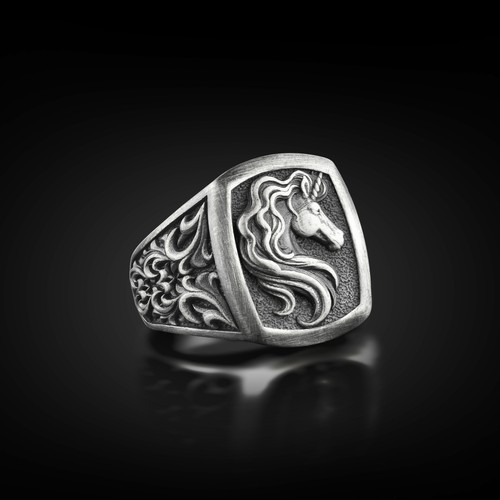 Bague chevalière pour - , homme