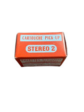 Cellule radiohm C6 stéréo 2 cartouche tête de lecture tourne disque juke-box