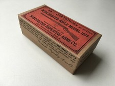 DECO box Winchester Model 1873 .38-40 Cal caliber Ammo box cartridges Old West 