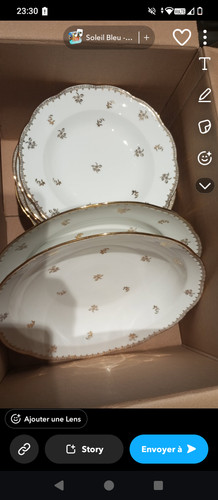 Service porcelaine limoge - service, en