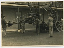 Men Loading Howitzer Gun at