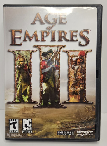 Age empires iii cd rom - of, cd-rom