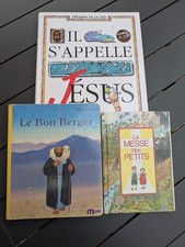 Lot 3 livres catéchisme enfants