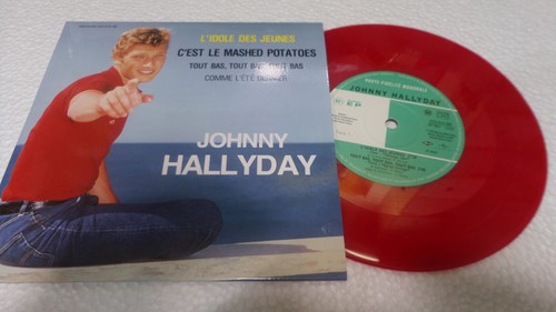 45t johnny hallyday - 45t,