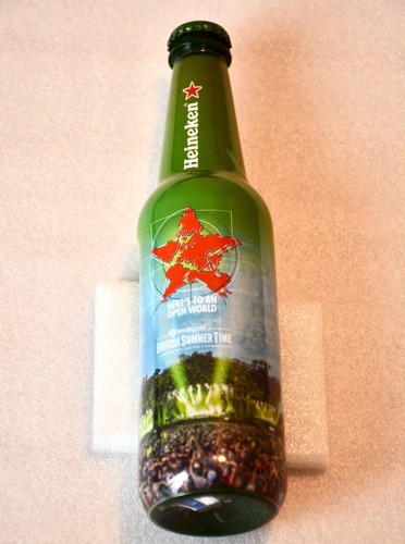Heineken plastic bottle - heineken,
