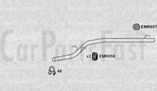 EXBD6007 Échappement Arrière