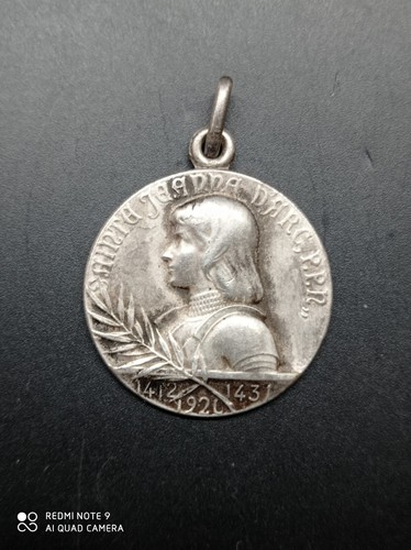 Ancien pendentif médaille - ancien,