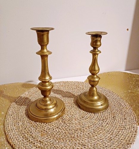Lot chandeliers en laiton - chandeliers,