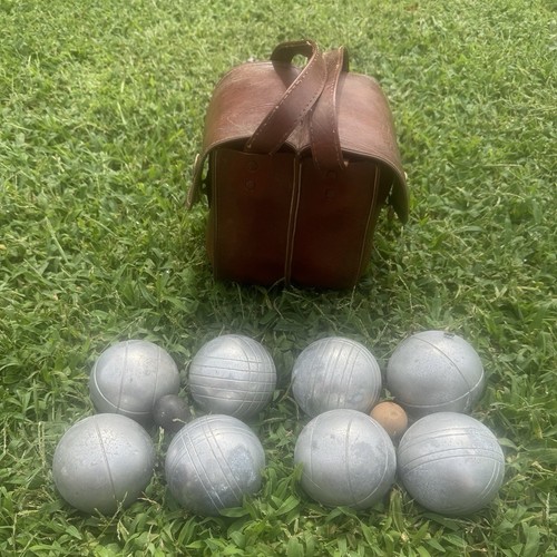 Vintage metal bocce - metal,