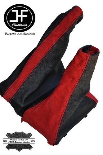 Rouge daim cuir noir pour - cuir,