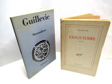 EUGENE GUILLEVIC EXECUTOIRE POEMES 1947 EO 1 des 2375 EX. /Vélin + MAMIFERES