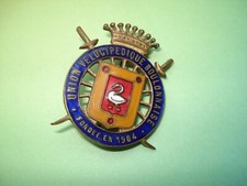 Ancien Insigne Émaillé VÉLO Boulogne