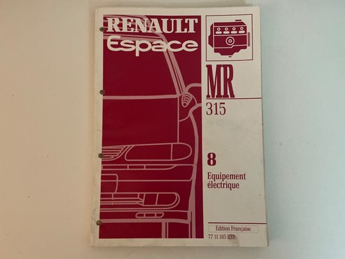 Manuel réparation mr315 - manuel, de