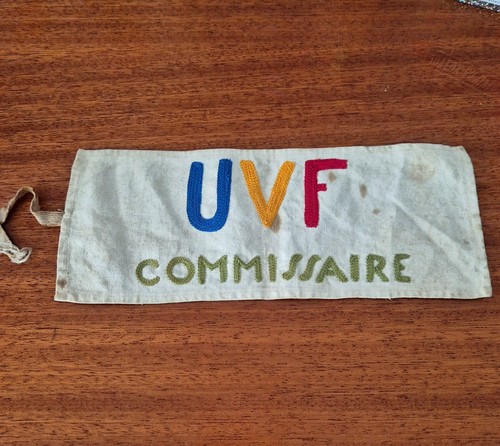 Ancien brassard cycliste uvf - cycliste,