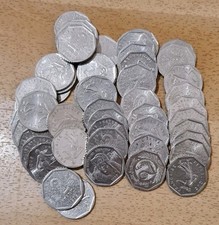 50 PIÈCES DE 2 FRANCS SEMEUSE EN NICKEL .....  FRANCE ..