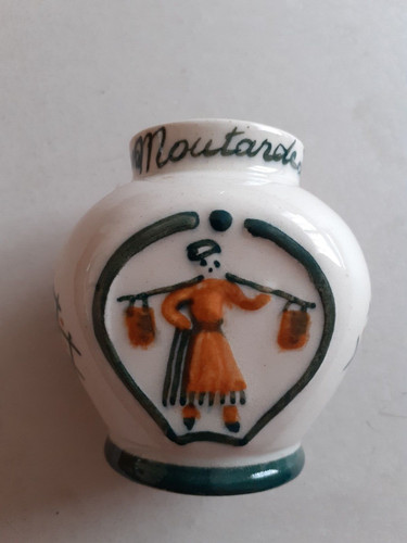 Ancien pot moutarde - ancien, de