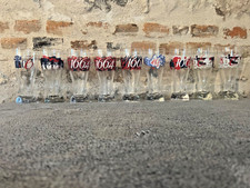 9 verres à bière 1664