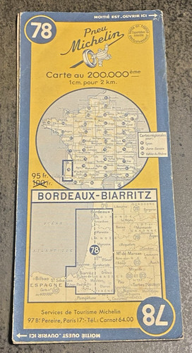Carte michelin - carte,