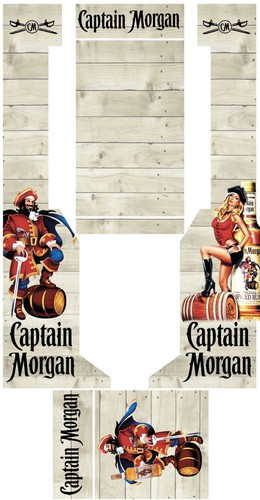 Stickers captain morgan - stickers,