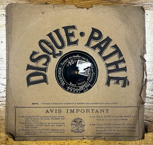 Disques pathe centre - disques,