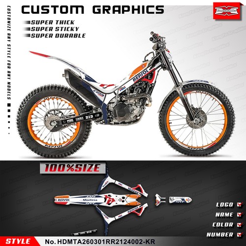 Decal graphics for montesa - decal,