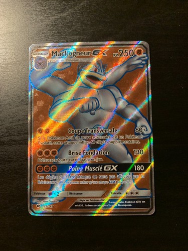 Carte pokémon mackogneur - pokémon, gx