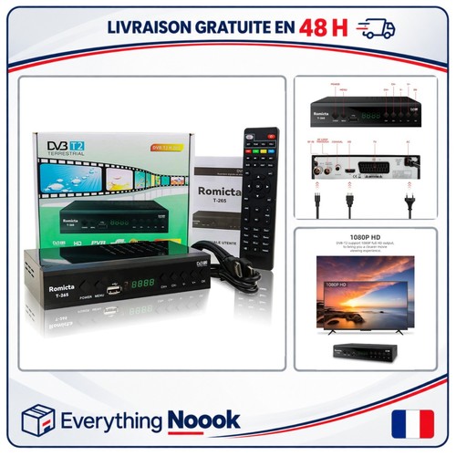 Romicta décodeur tnt - romicta, hd