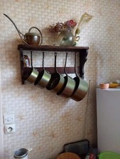 Lot De 7 Casseroles En Cuivre