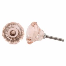 Main Verre Diamant Bouton