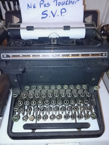 Rare machine ecrire japy - machine,