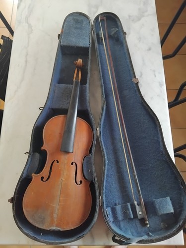 Violon ancien avec sa - avec,