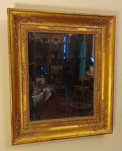 Ancien miroir mercure - mercure, cadre