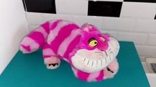 Peluche doudou disneyland disney chat alice aux pays des merveilles cheshire 35c
