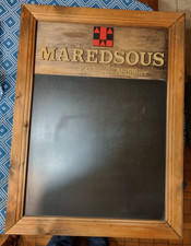 Ardoise de bar - Bière Maredsous