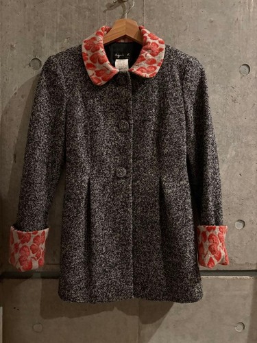 Agnes tweed peplum jacket - agnes,