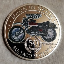 médaille plaqué argent /