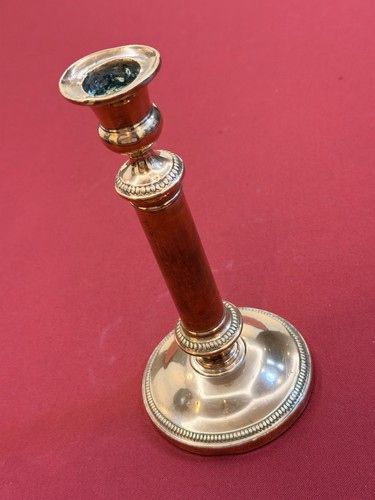 Bougeoir métal cuivre - bougeoir,