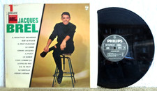 Jacques Brel  Vinyle 33 Tours  Il nous faut regarder