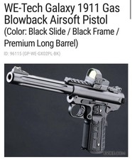 WE Galaxy 1911 GBB Airsoft