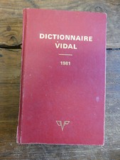 dictionnaire vidal 1981 
