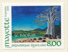 Timbre Mayotte 75** neuf sans