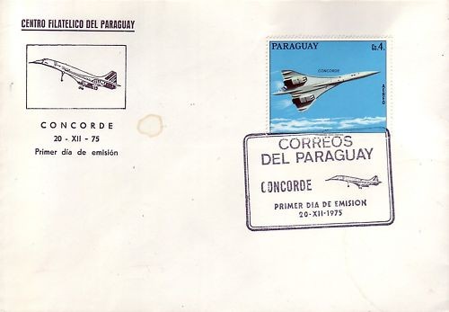 3764 concorde fdc 1er jour - +,