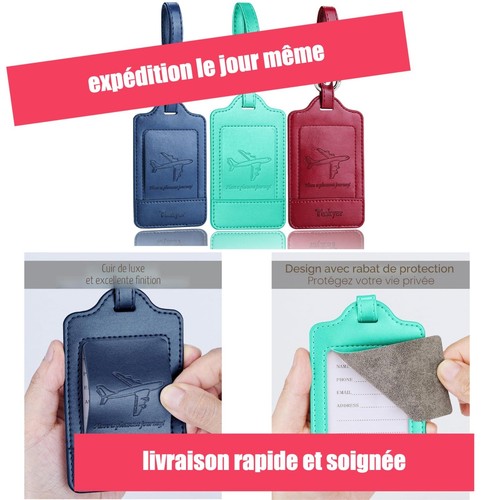 étiquettes bagage pièces - bagage, 3